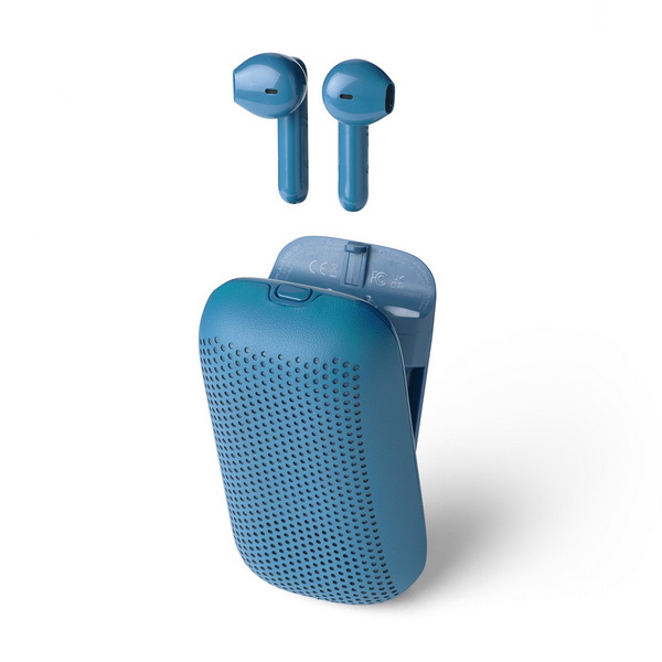 Levně Bezdrátová sluchátka s reproduktorem, více barev - LEXON Barva: modrá