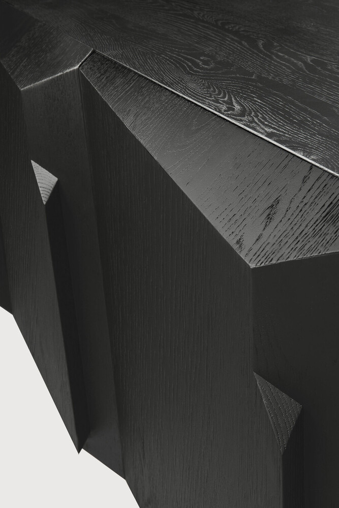 Komoda Oak Stairs 200 cm, černá - Ethnicraft (obrázek 5)