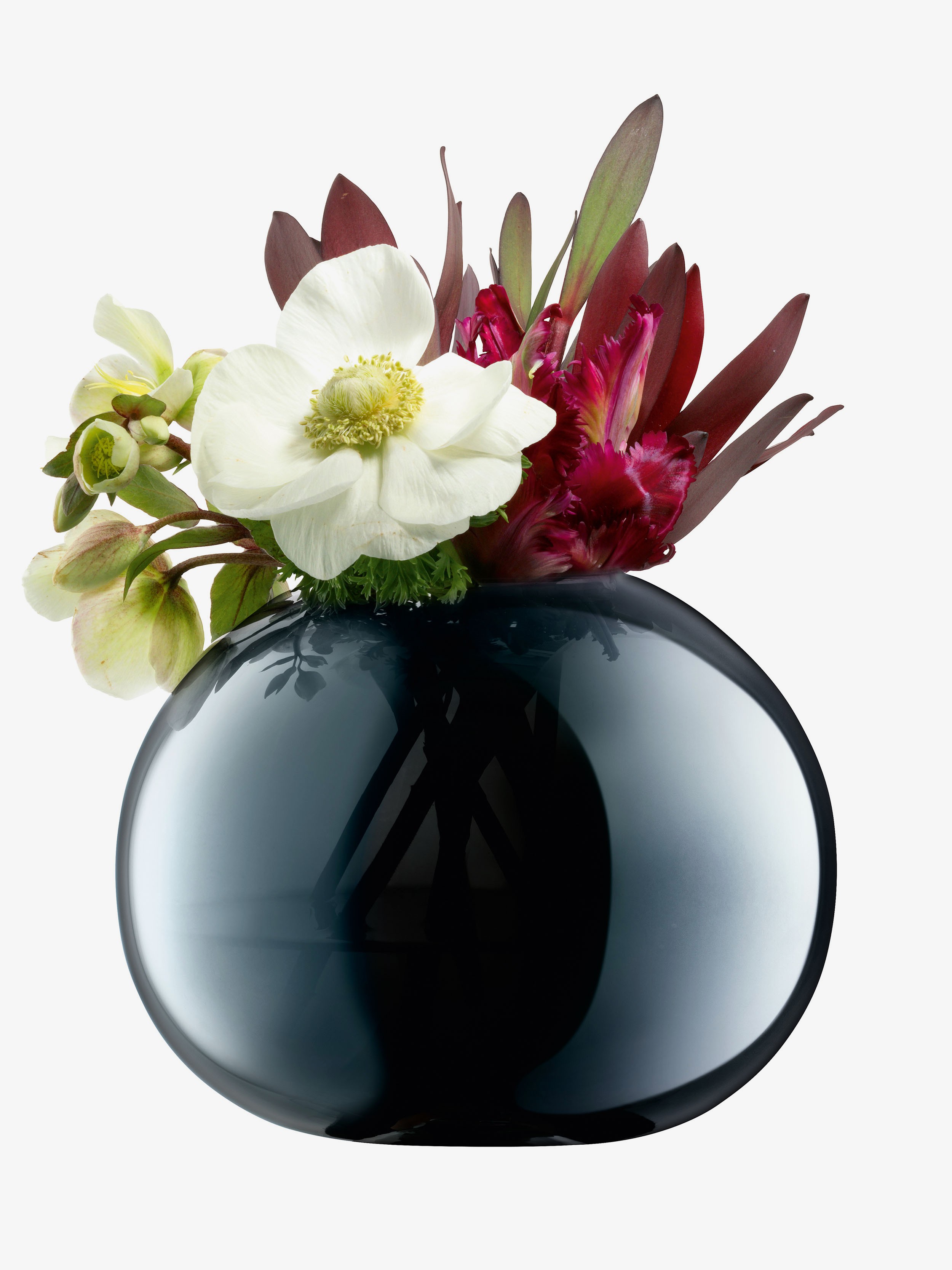 Váza Epoque, v. 13,5 cm, lesklý safír - LSA international