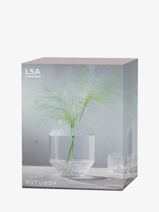 Váza Rotunda, v.20 cm, čirá - LSA international (obrázek 4)