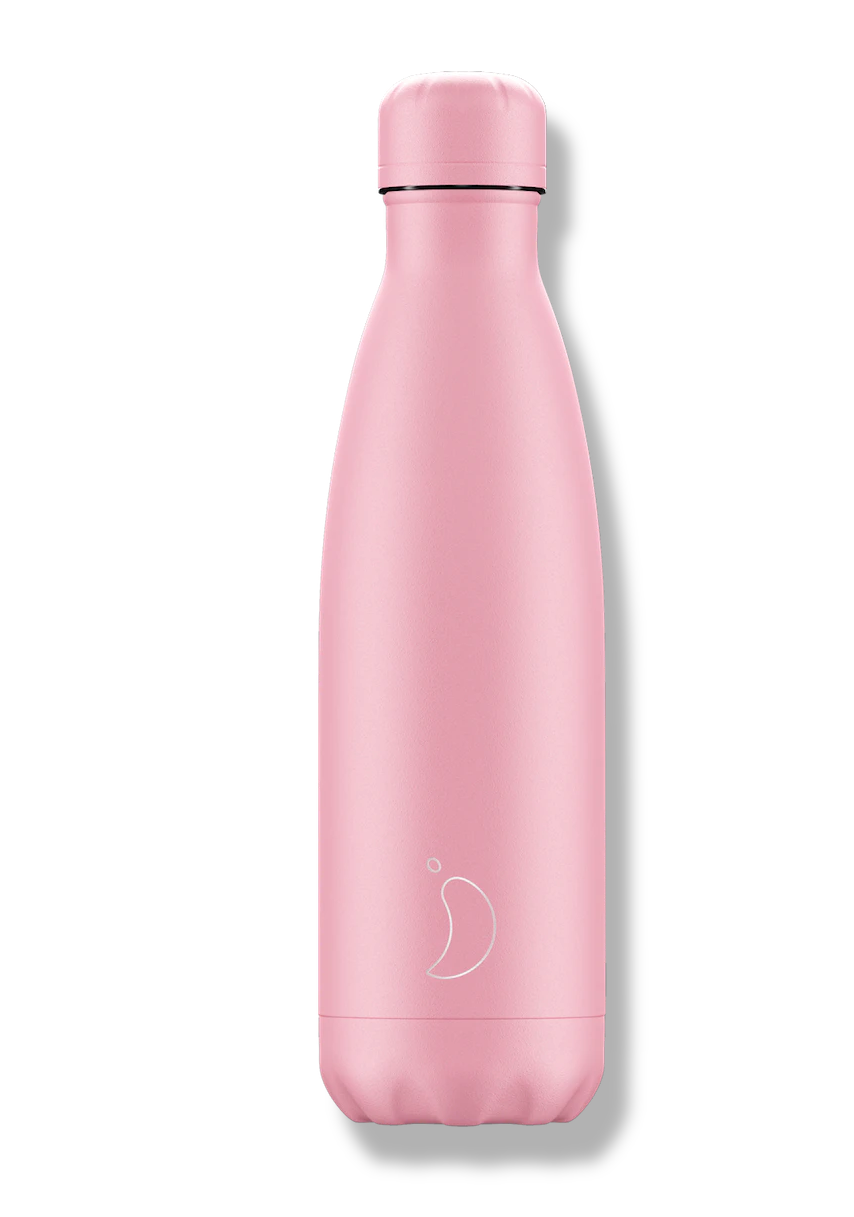 Levně Termoláhev Chilly's Bottles - pastelově růžová 500ml, edice Original