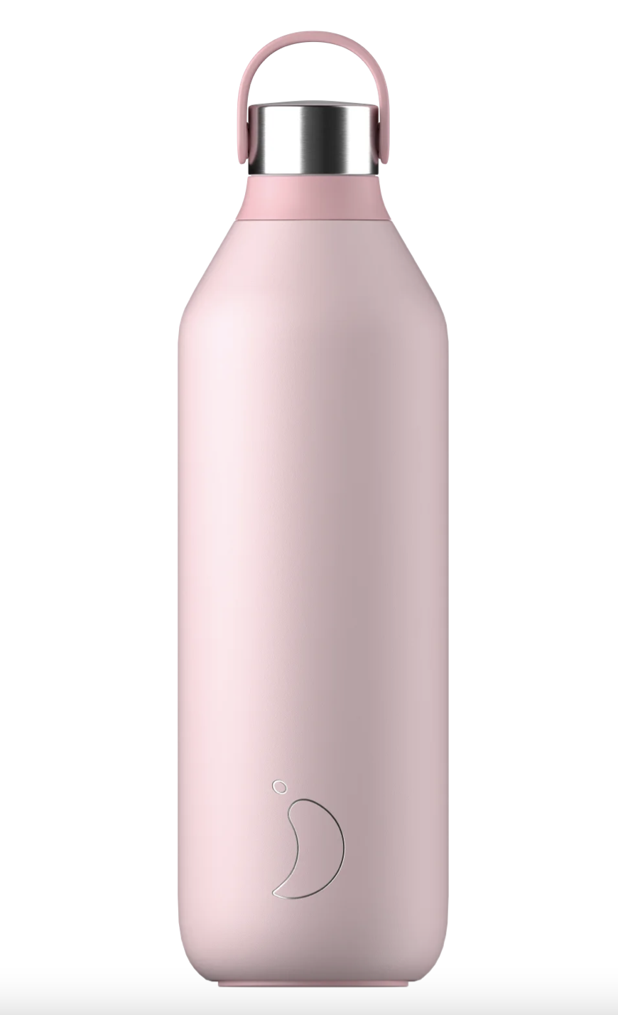 Levně Termoláhev Chilly's Bottles - jemná růžová 1000ml, edice Series 2