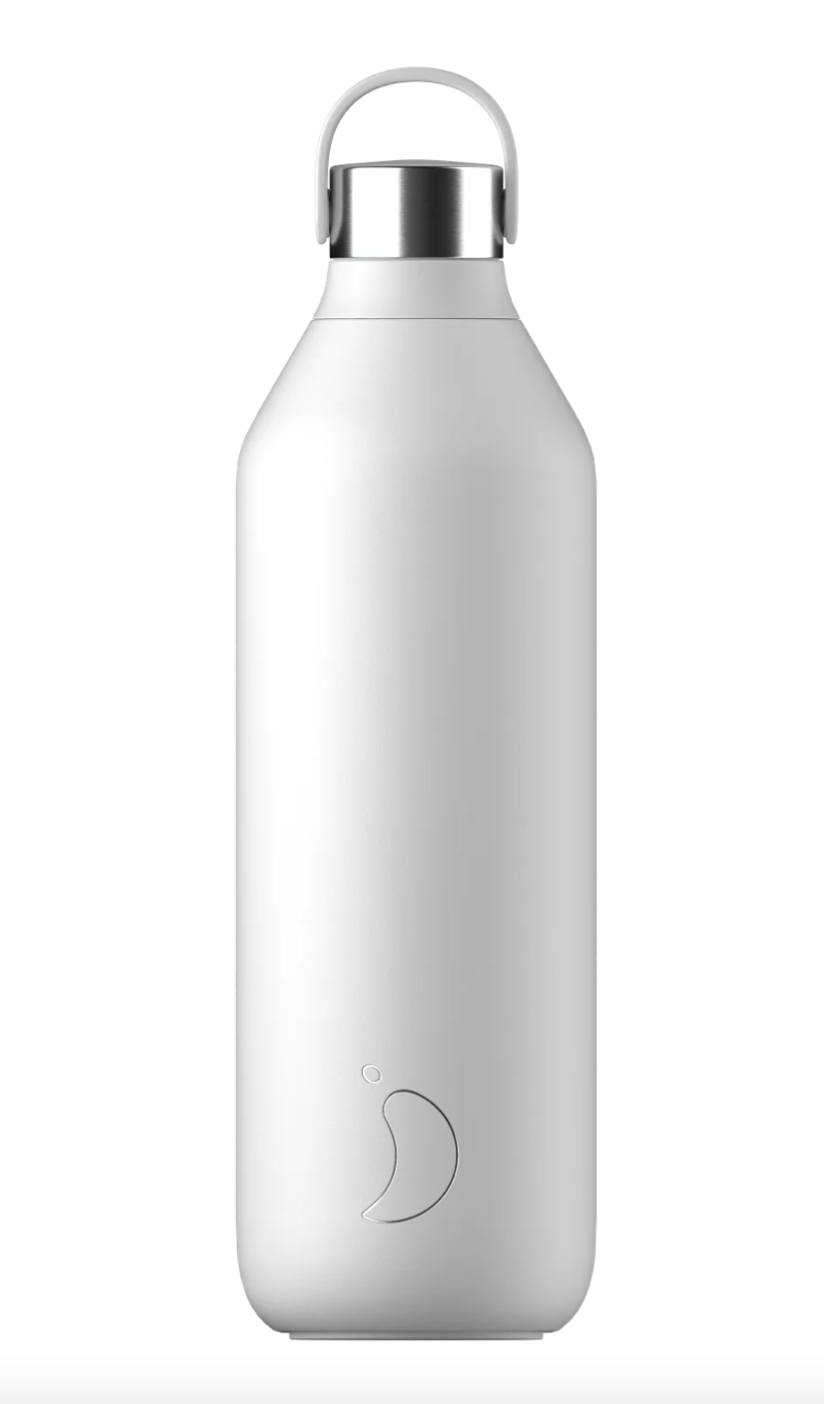 Levně Termoláhev Chilly's Bottles - arktická bílá 1000ml, edice Series 2