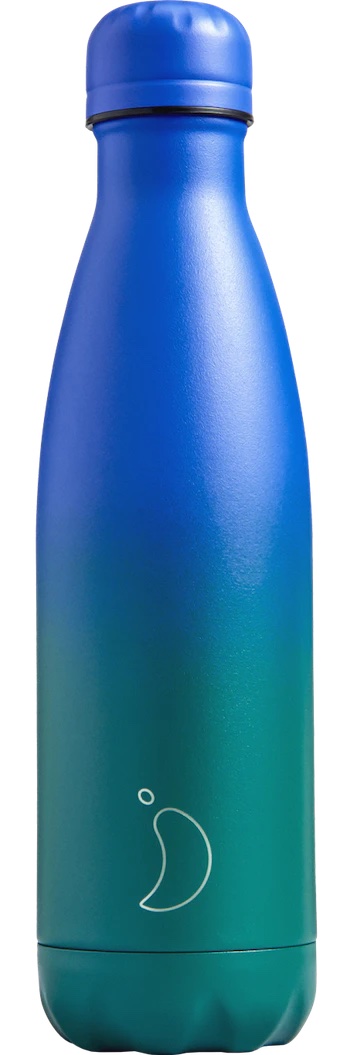 Levně Termoláhev Chilly's Bottles - Green / Blue 500ml, edice Gradient/Original