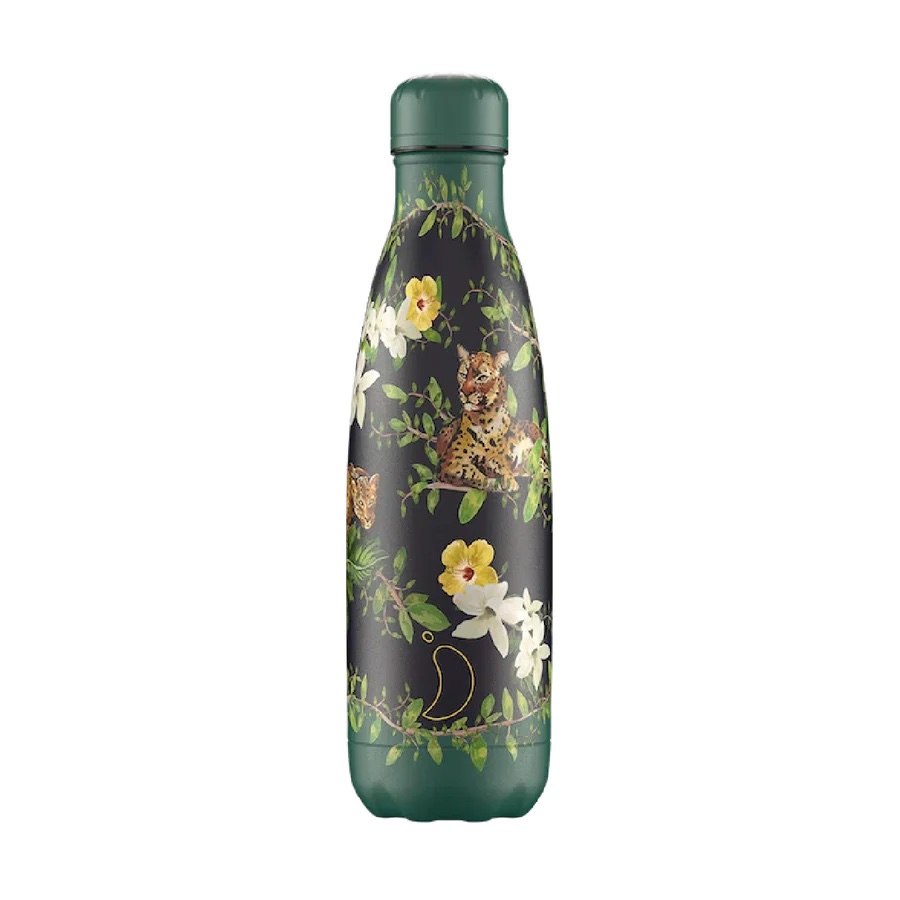 Levně Termoláhev Chilly's Bottles - Flowering Leopard 500ml, edice Tropical/Original