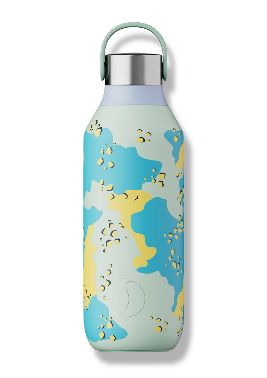 Levně Termoláhev Chilly's Bottles - Desert Camo green 500ml, edice Studio/Series 2