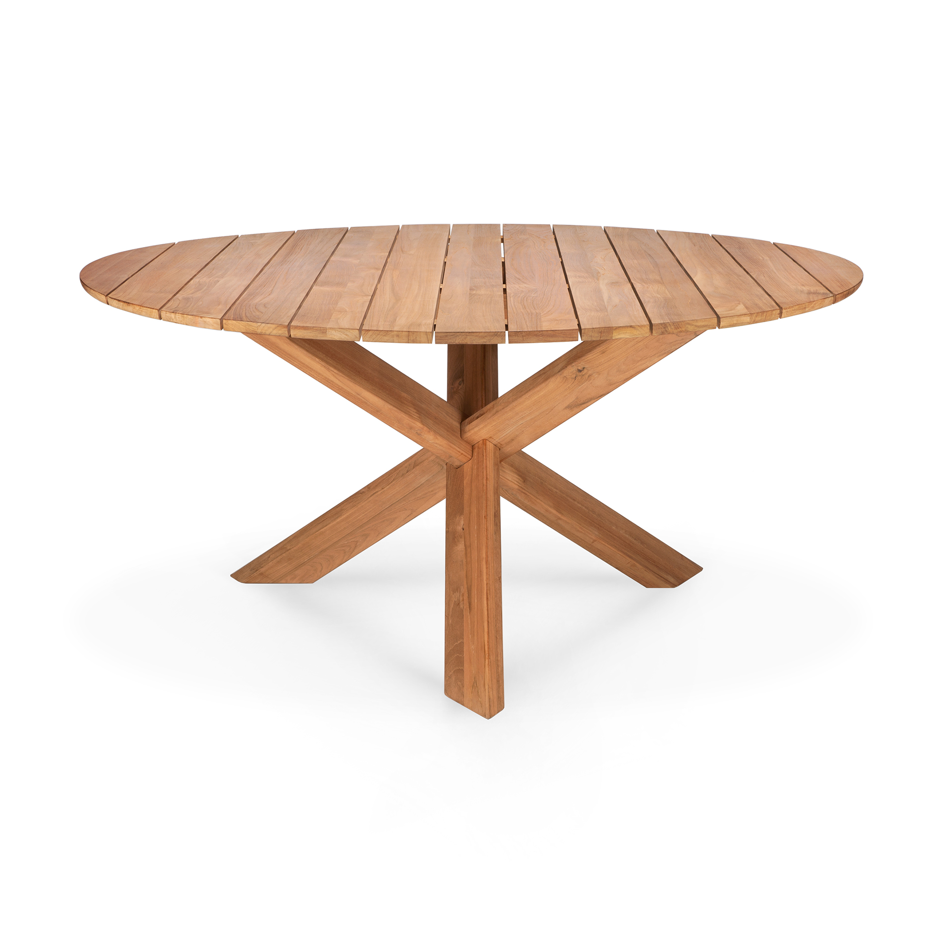 Venkovní jídelní stůl Circle - teak - kulatý - Ethnicraft (obrázek 5)