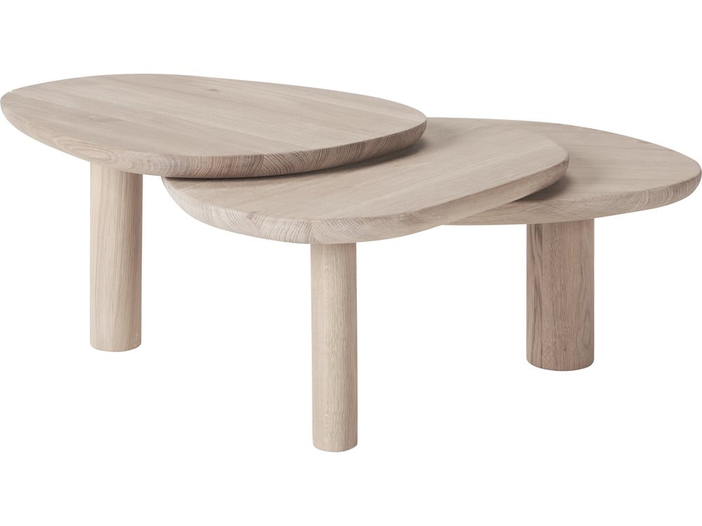Konferenční stolek Latch, více variant - Bolia Varianta: bílý dub