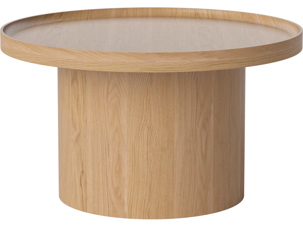 Konferenční stolek Plateau Ø74 cm, velký, více variant - Bolia Varianta: lakovaný dub