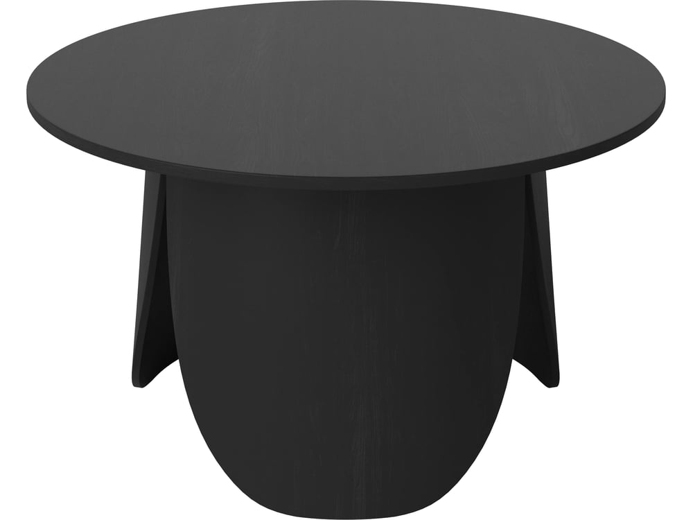Konferenční stolek Peyote Ø80, v. 45 cm, více variant - Bolia Varianta: černý dub