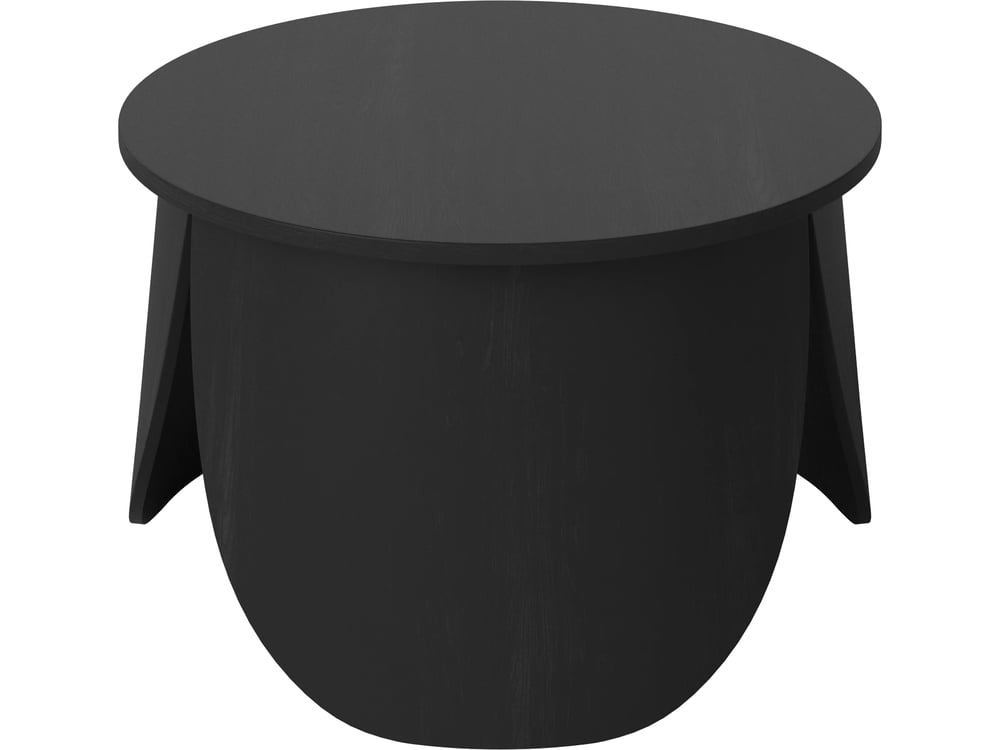 Konferenční stolek Peyote Ø56, v. 35 cm, více variant - Bolia Varianta: černý dub