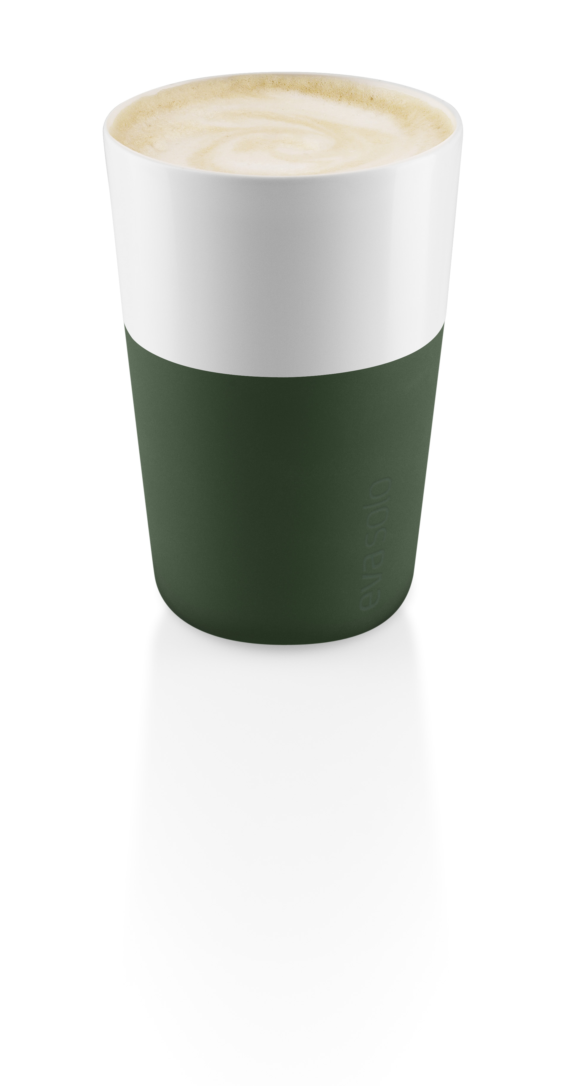 Levně Hrnky na latte 360 ml, set 2ks, smaragdově zelená - Eva Solo