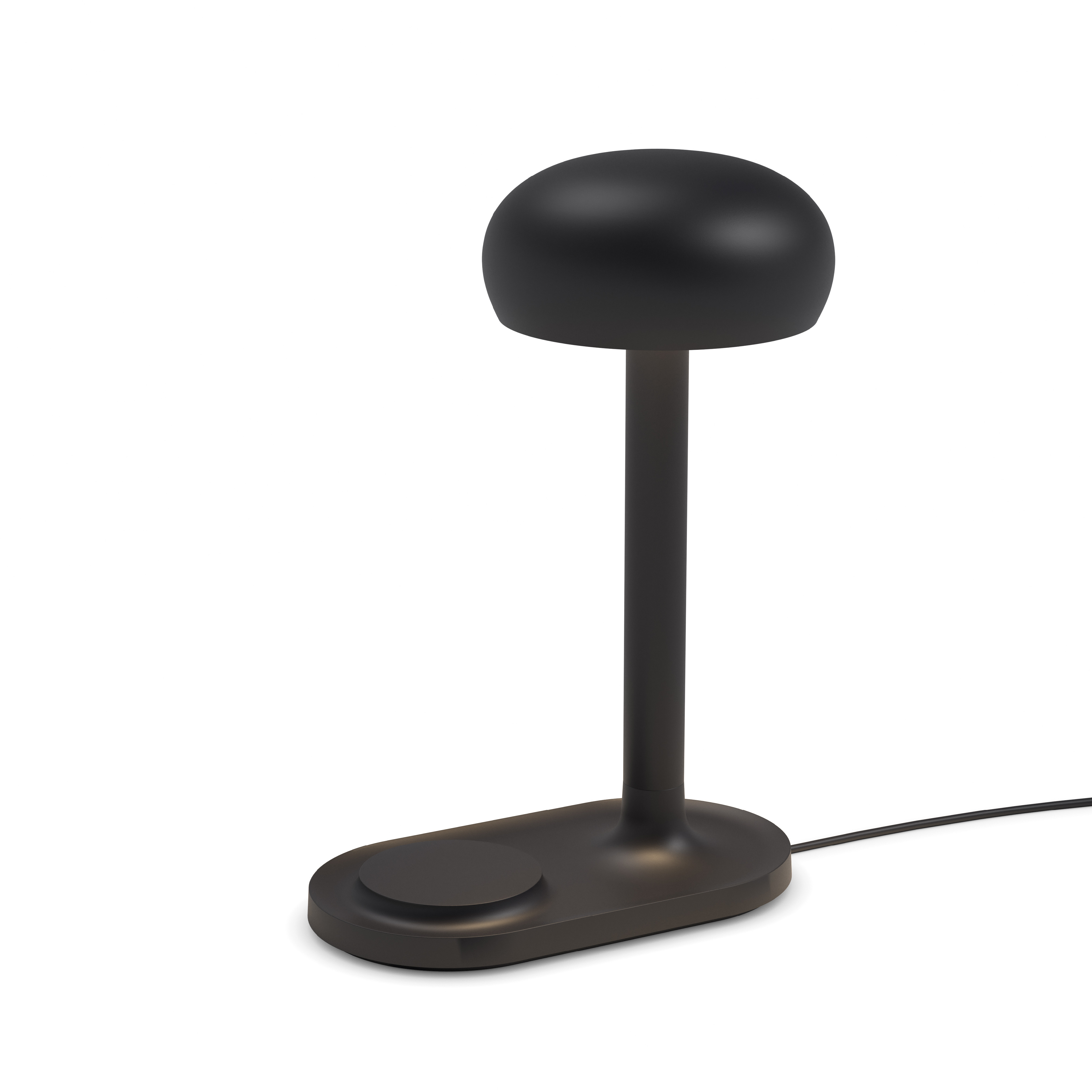 Lampa Emendo s Qi bezdrátovým nabíjením, černá - Eva Solo (obrázek 3)