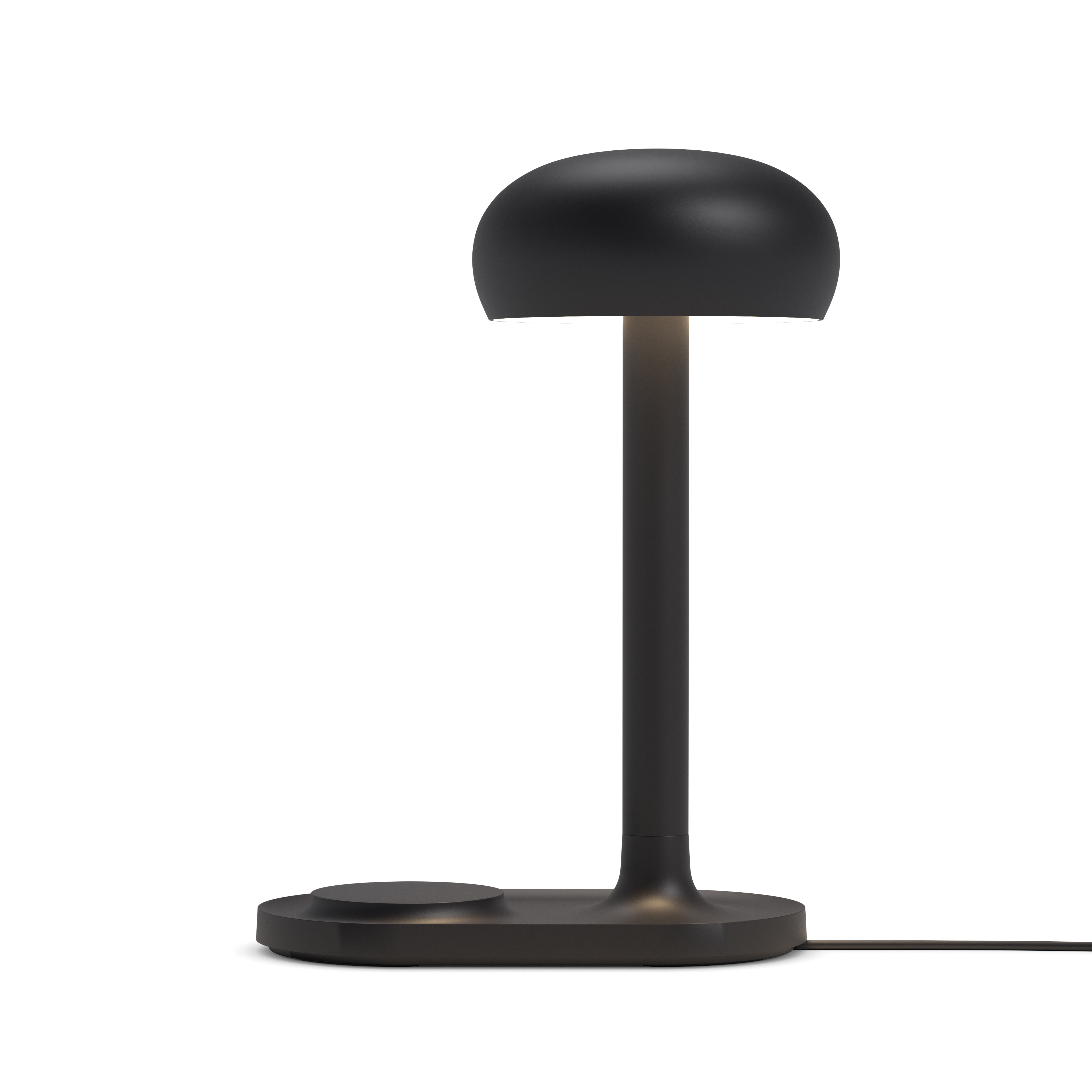 Lampa Emendo s Qi bezdrátovým nabíjením, černá - Eva Solo (obrázek 6)