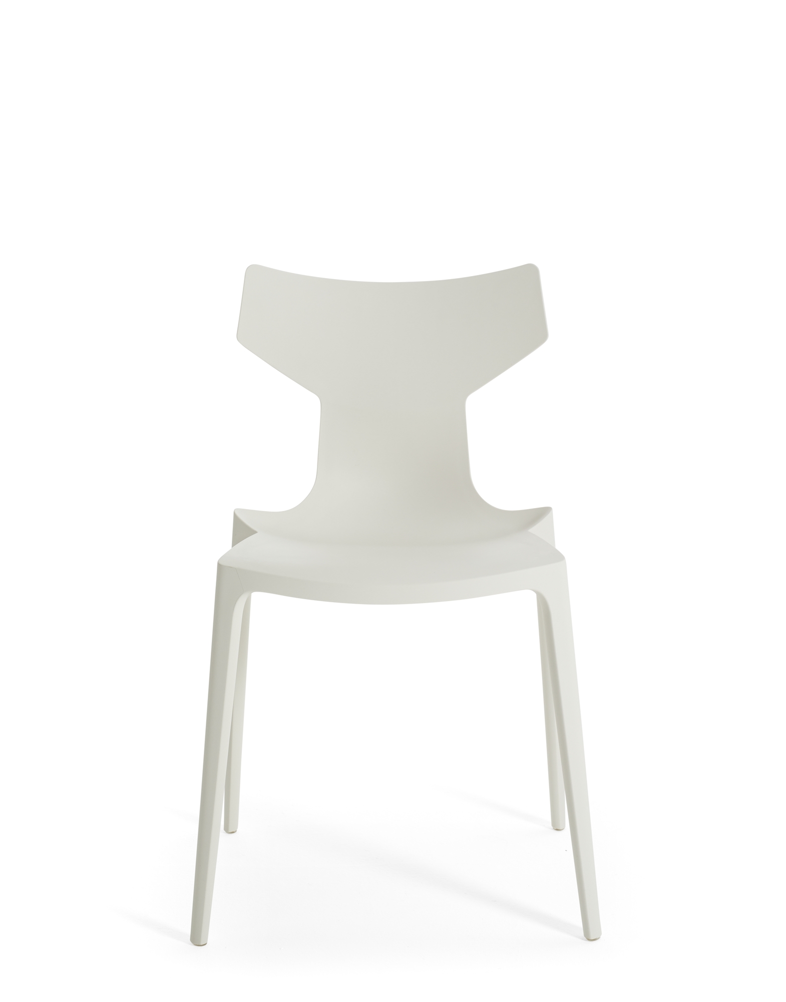 Jídelní židle RE, krémová - Kartell Barva: bílá