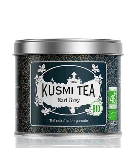 Levně Kusmi Tea Organic Earl Grey plechovka 100g