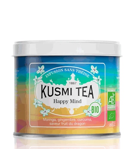 Levně Kusmi Tea Organic Happy Mind plechovka 100g