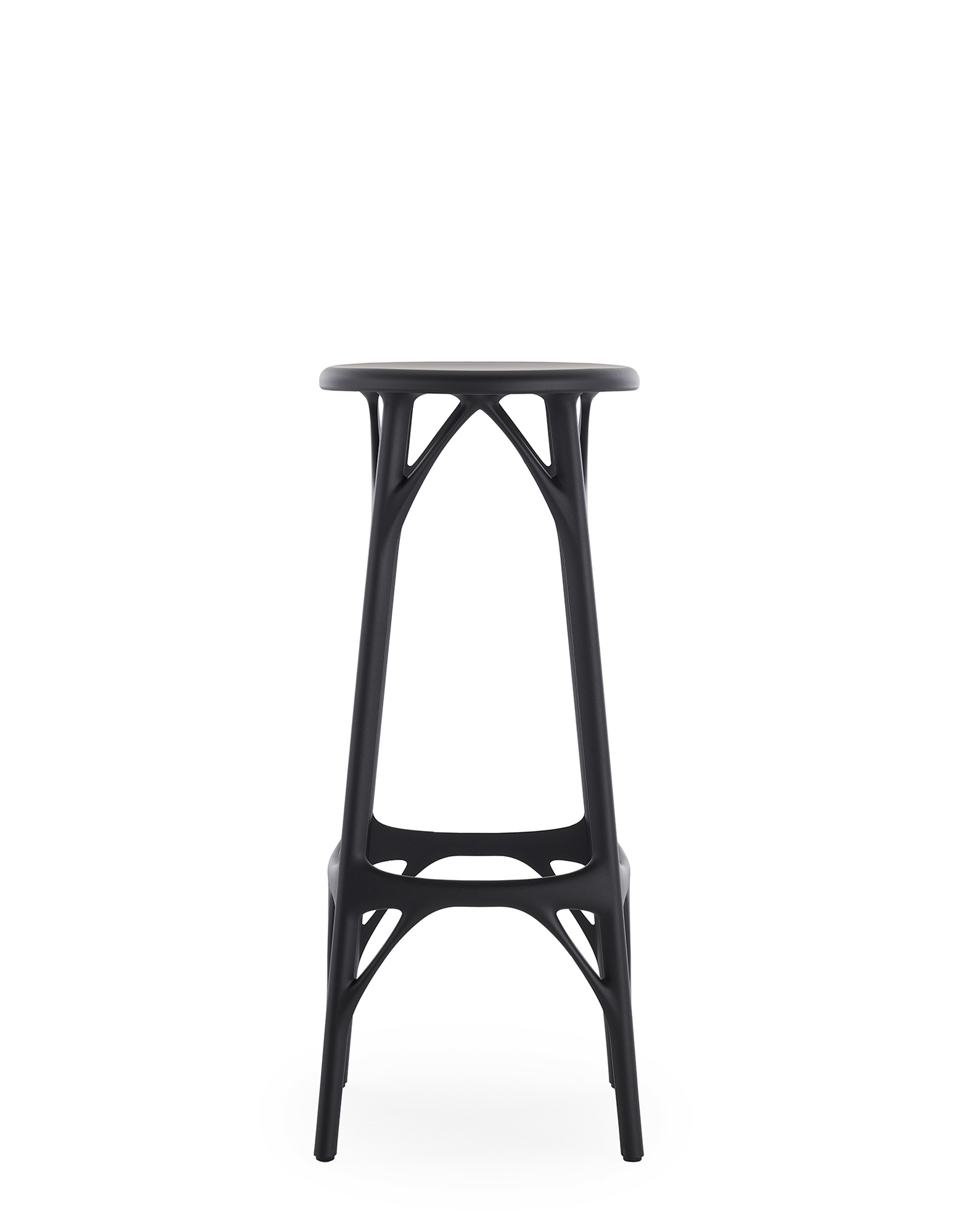 Barová židle A.I. STOOL LIGHT, v. 75 cm, více barev - Kartell Barva: šedá (obrázek 5)
