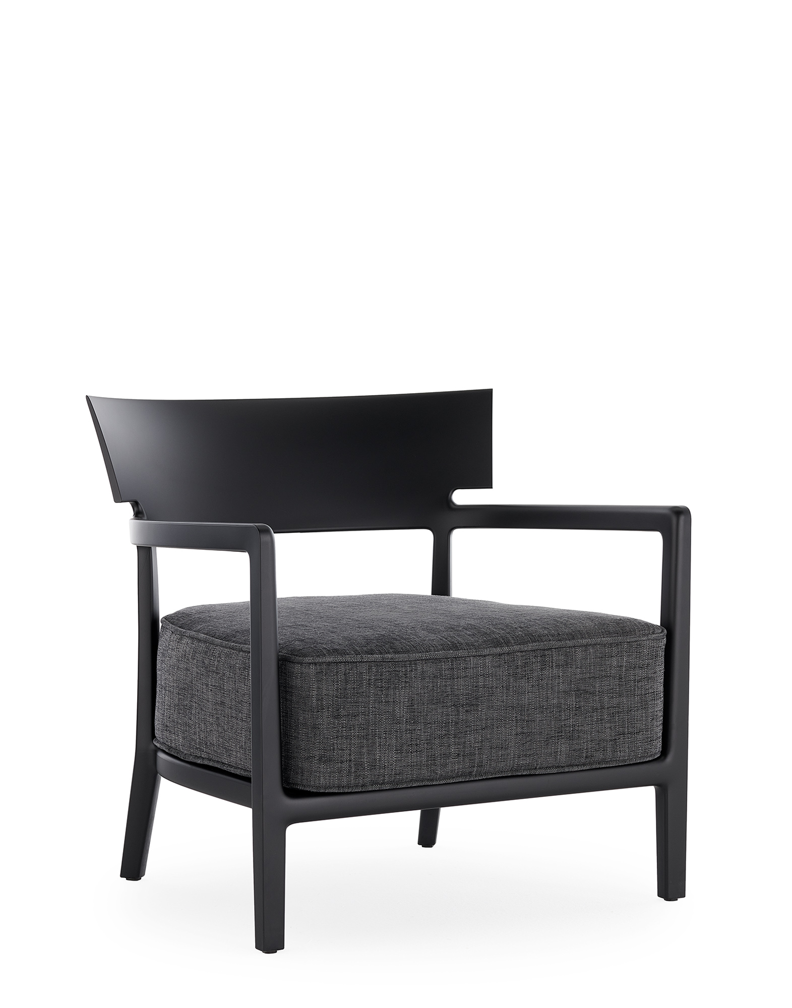 Křeslo CARA MAT, černé - Kartell (obrázek 3)