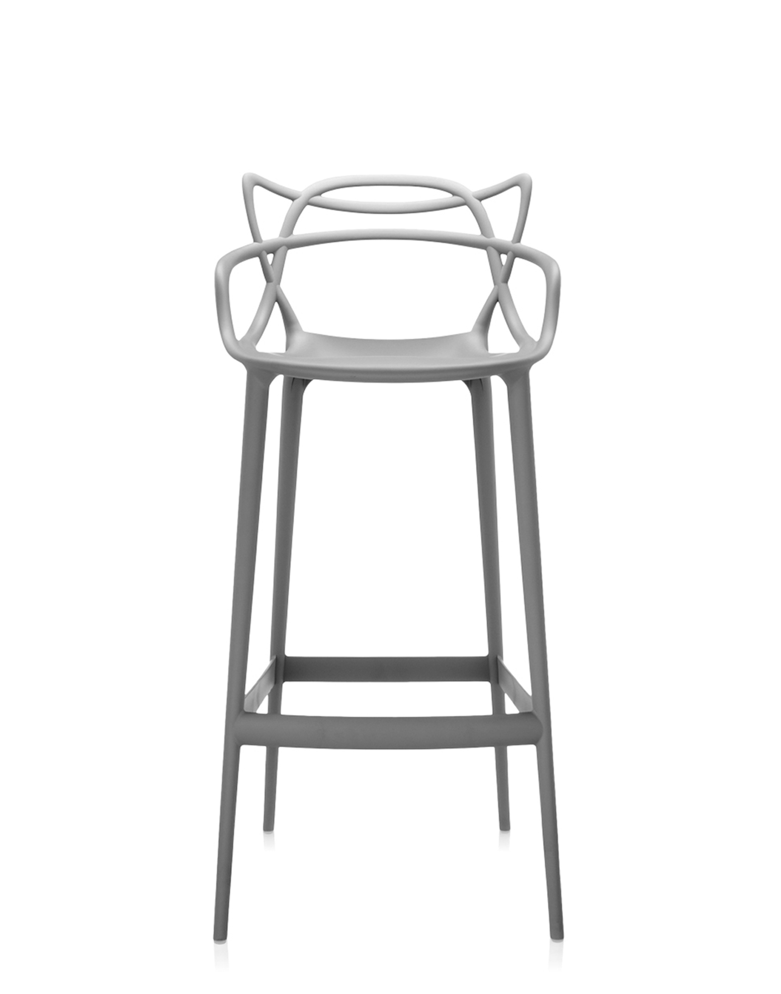 Barová židle MASTERS, v. 75 cm, více barev - Kartell Barva: černá (obrázek 4)