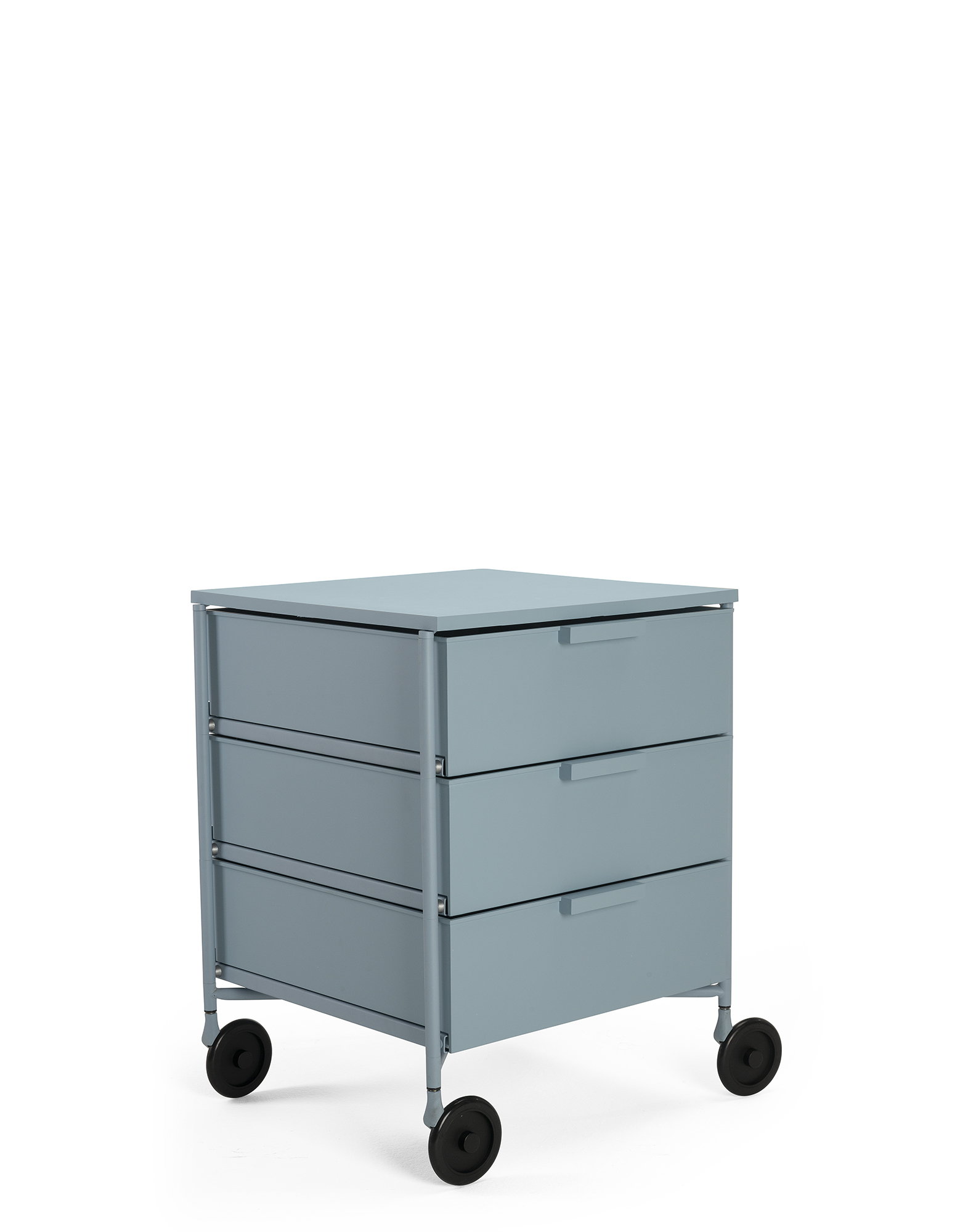 Levně Kancelářský kontejner MOBIL MAT 3 s kolečky, více barev - Kartell Barva: matná modrá