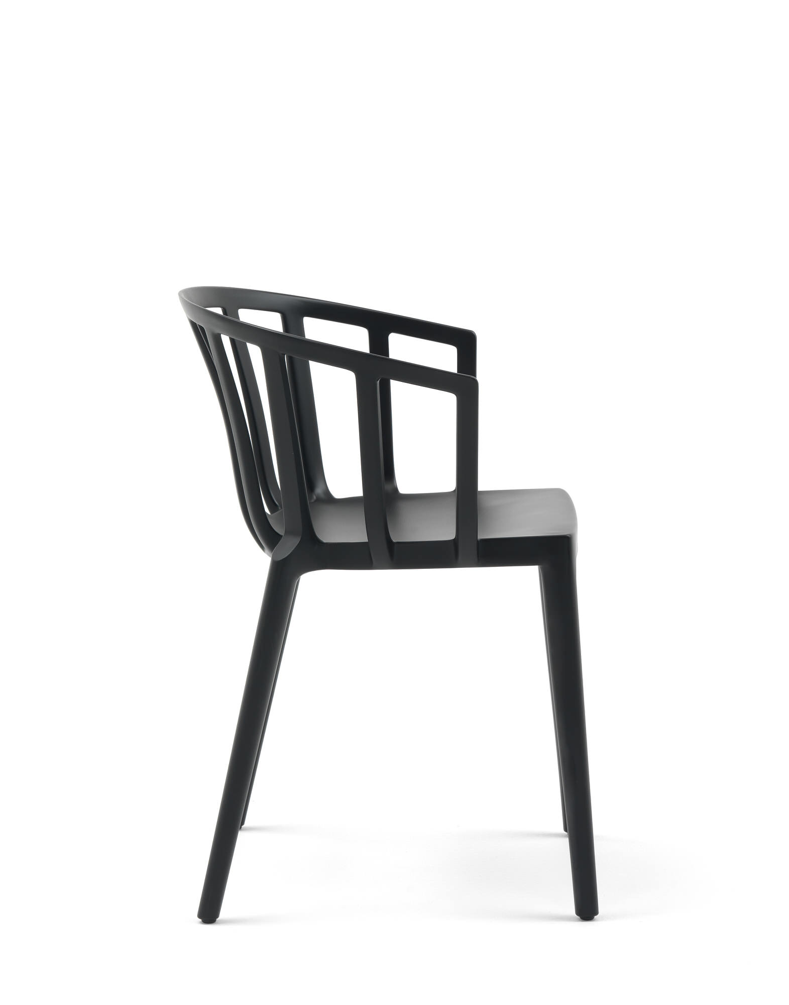 Jídelní židle Venice, matná černá - Kartell (obrázek 4)