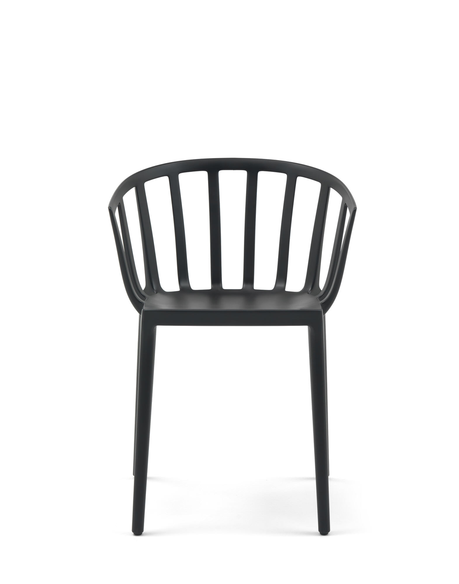 Levně Jídelní židle Venice, matná černá - Kartell