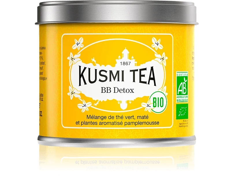 Levně Kusmi Tea Organic BB Detox sypaný čaj plechovka 100g