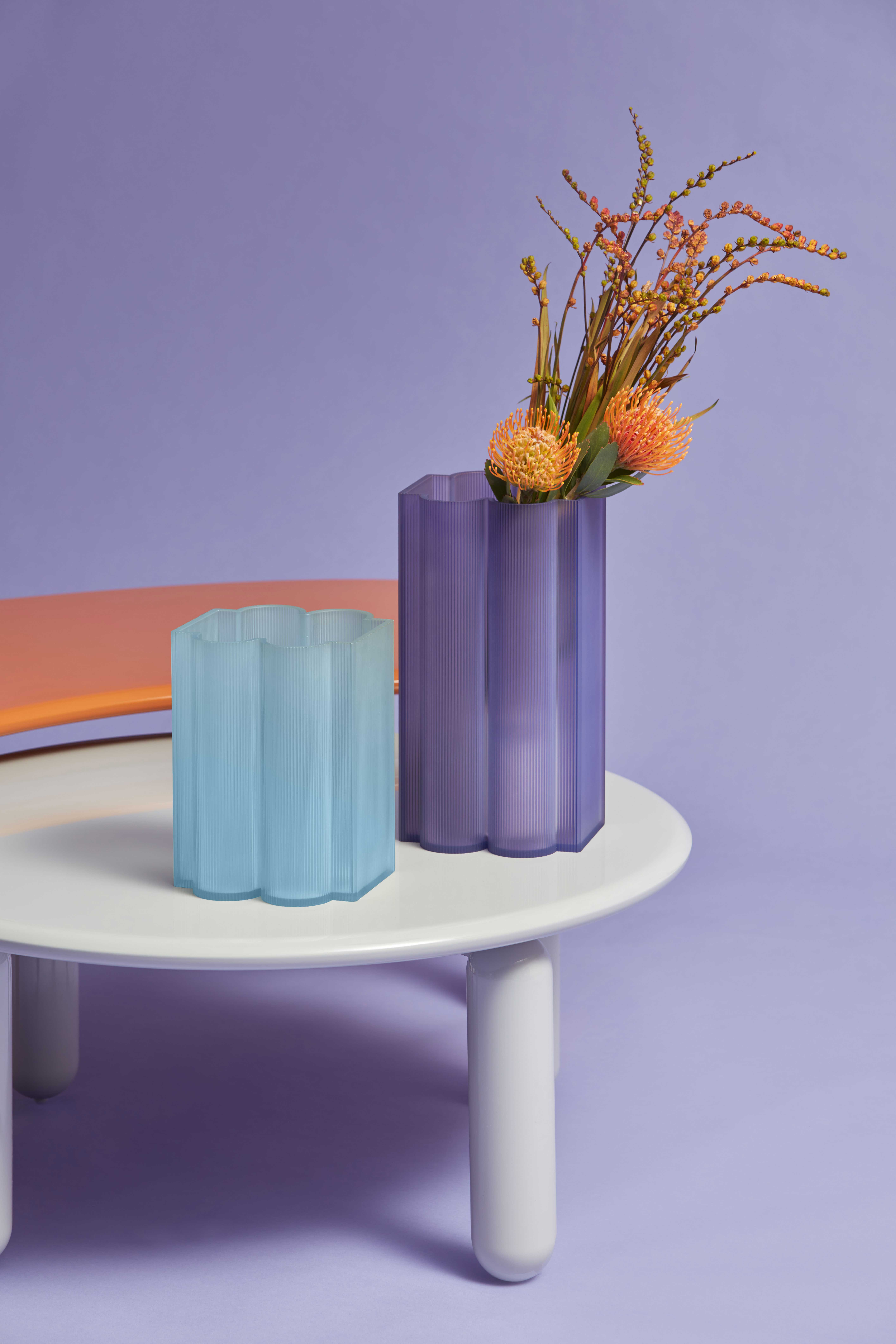 Váza OKRA 34 cm, více variant - Kartell Barva: oranžová (obrázek 4)