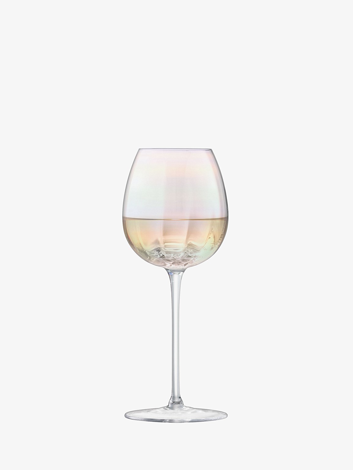 Sklenice na bílé víno Pearl, 325 ml, perleťová, set 4 ks - LSA International