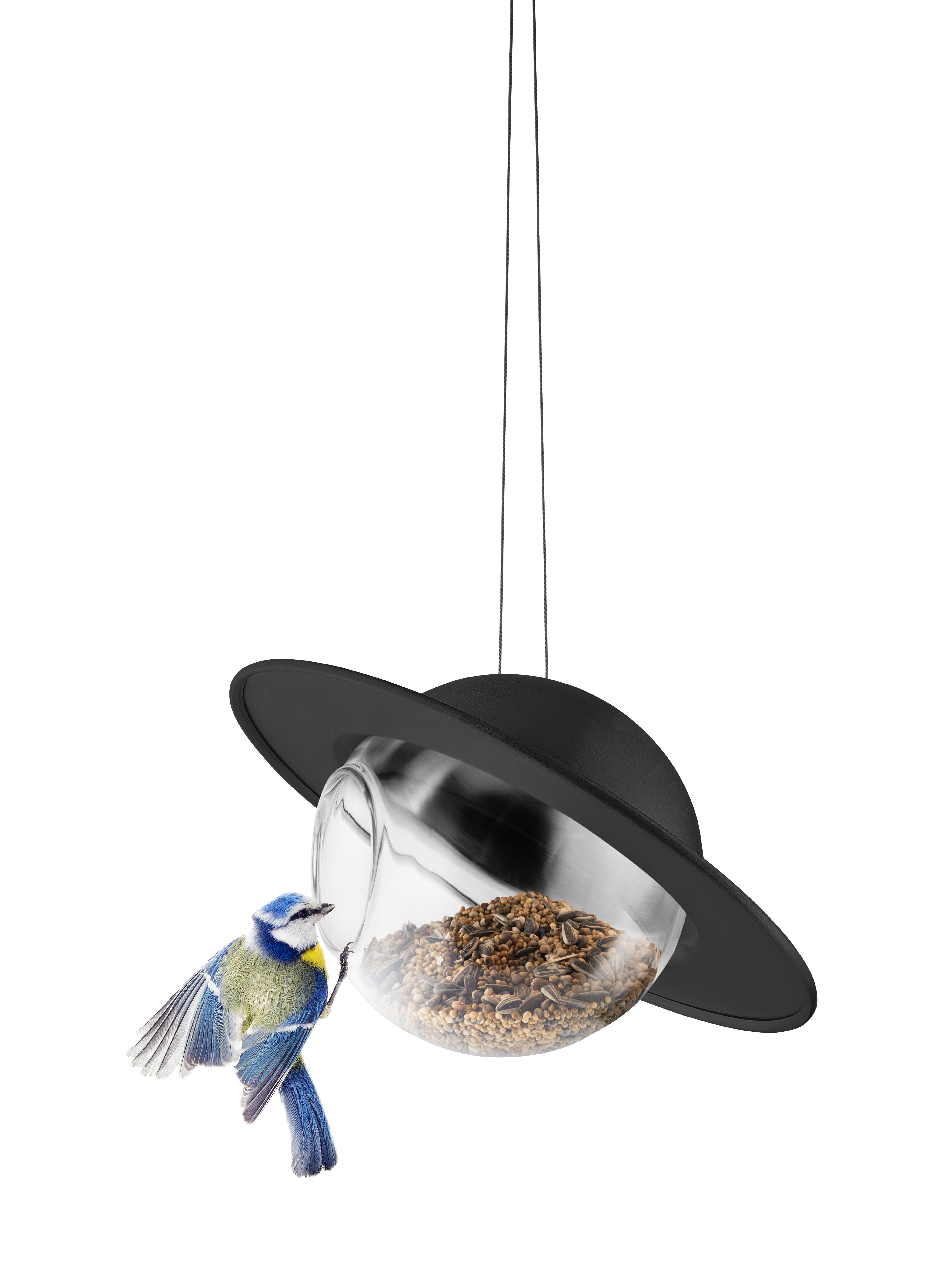 Ptačí krmítko Saturn, černá - Eva Solo (obrázek 7)