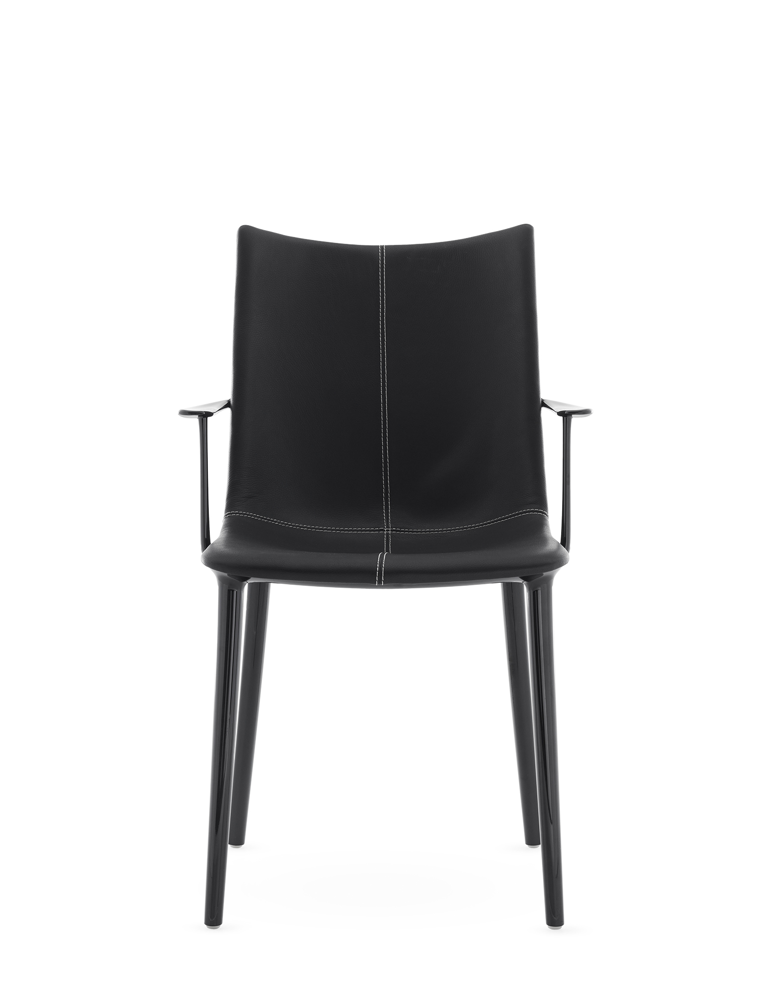Židle H.H.H. kůže, více variant - Kartell Barva: Bílá / kůže (obrázek 5)