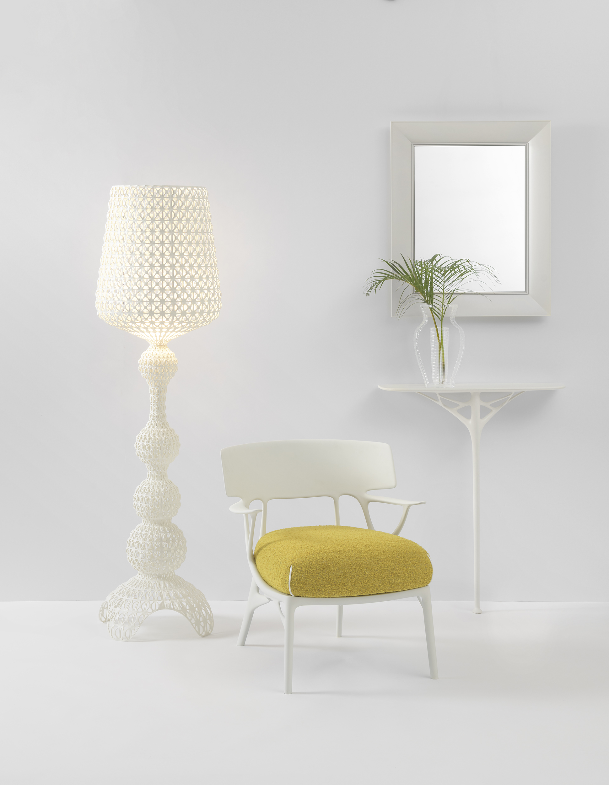 Konzolový stolek A.I., více variant - Kartell Barva: bílá (obrázek 7)