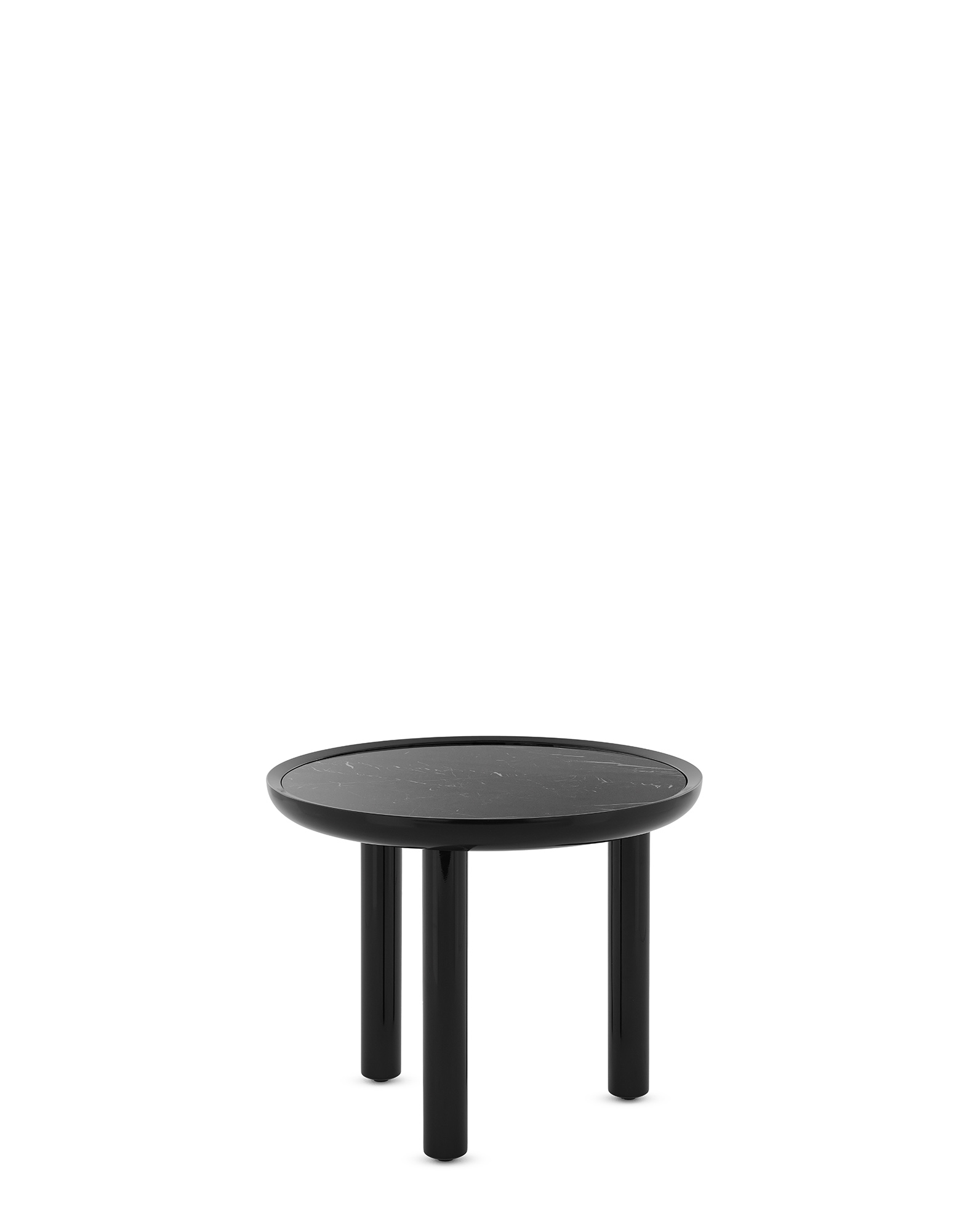 Odkládací stolek K-TOP Ø 60, více variant - Kartell Barva: Bronzové zrcadlo / Šedá (obrázek 8)