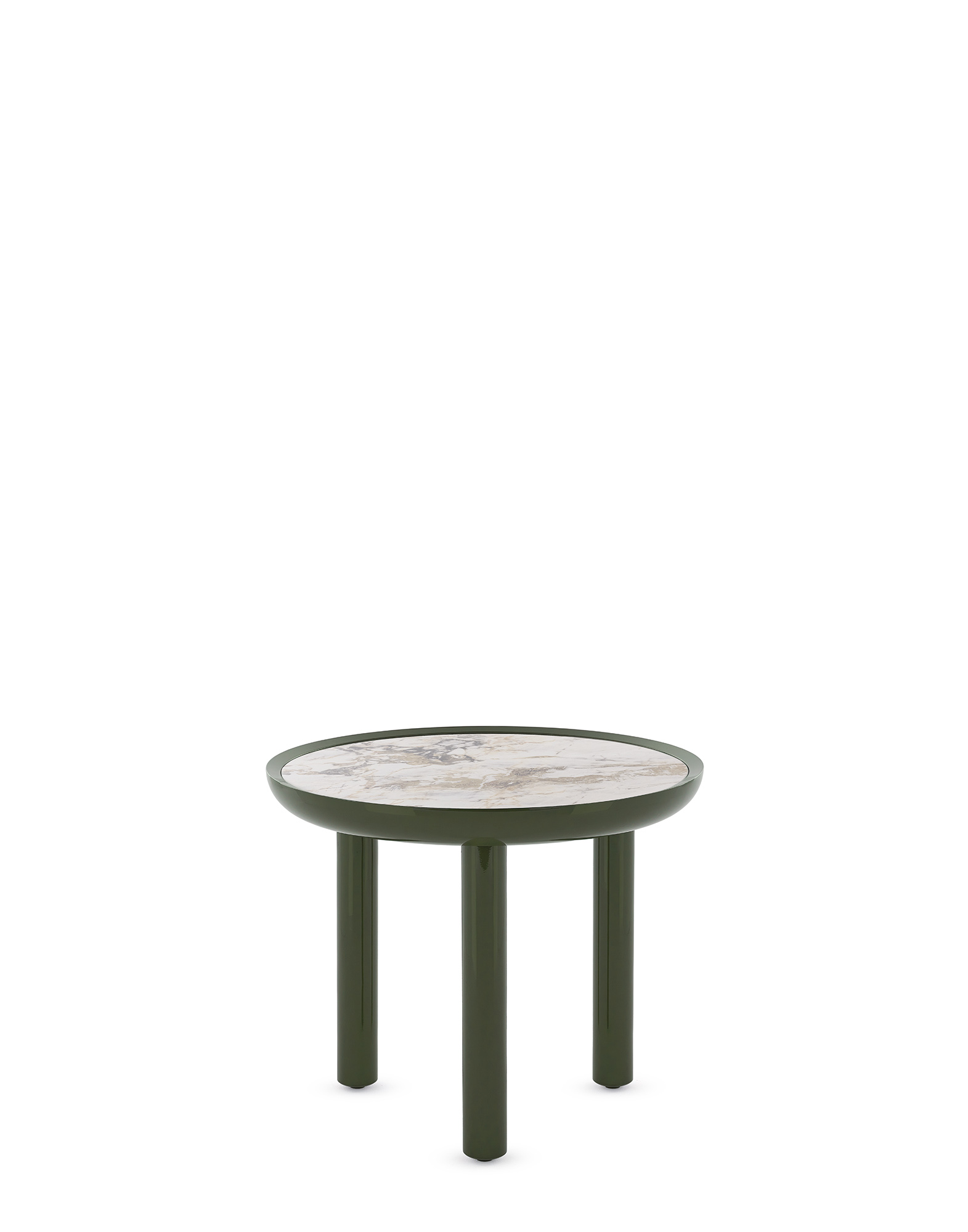 Odkládací stolek K-TOP Ø 60, více variant - Kartell Barva: Bronzové zrcadlo / Šedá (obrázek 10)
