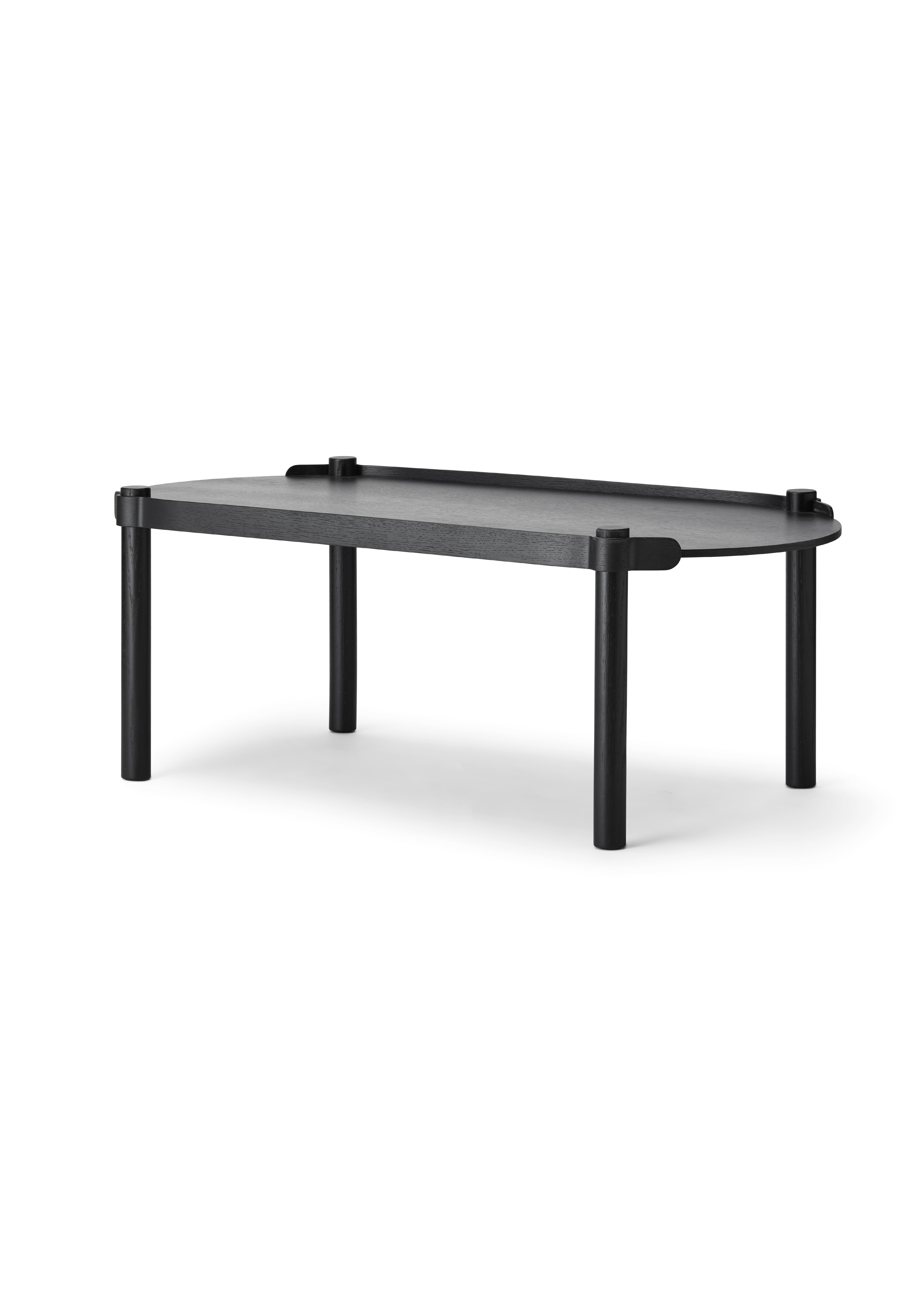 Stůl Woody 50x105cm, černý dub - COOEE
