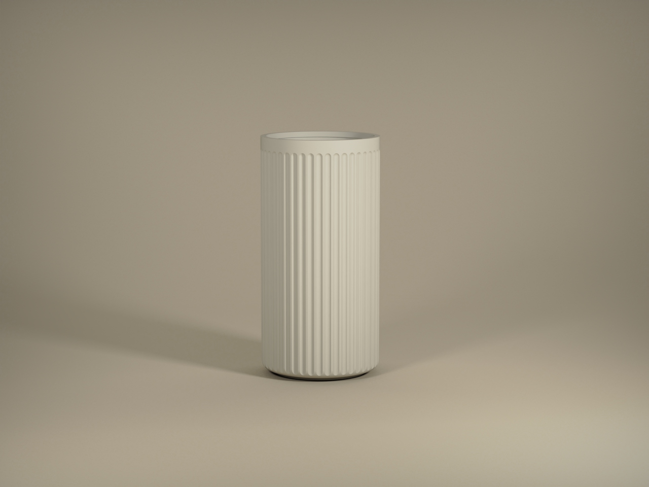 Květináč Turris, hedvábně bílá, více velkostí - Pottery Pots Velikost: M - ⌀ 36, v. 72 cm (obrázek 3)