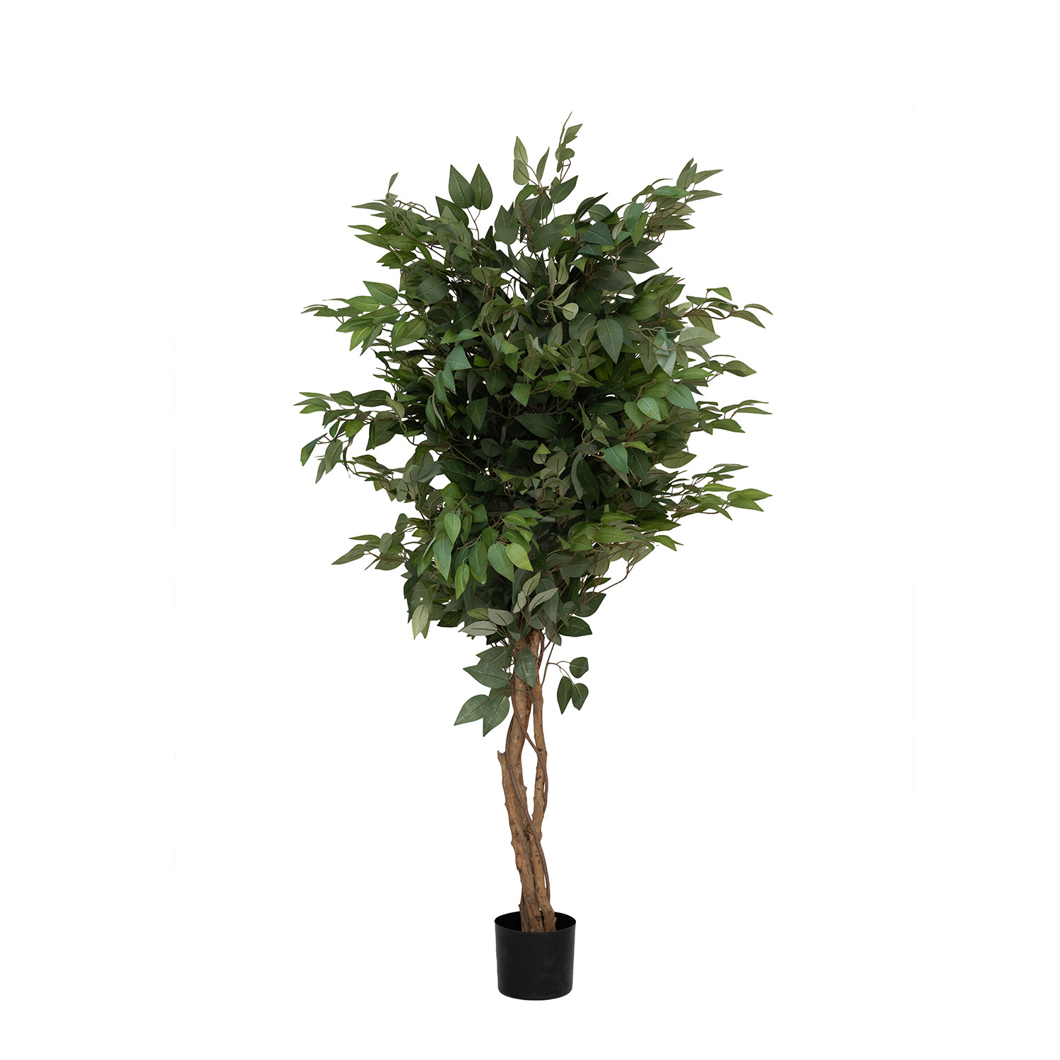 Realistický umělý strom Fíkus, více velkostí - Pottery Pots Velikost: M - v. 150 cm