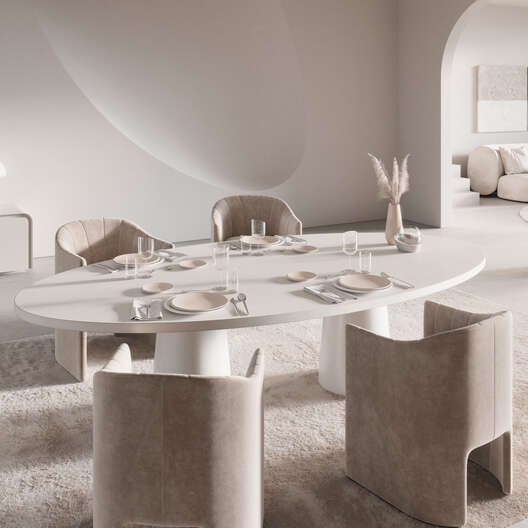 Servírovací talíř NewMoon beige 36,8 cm - Villeroy & Boch (obrázek 4)