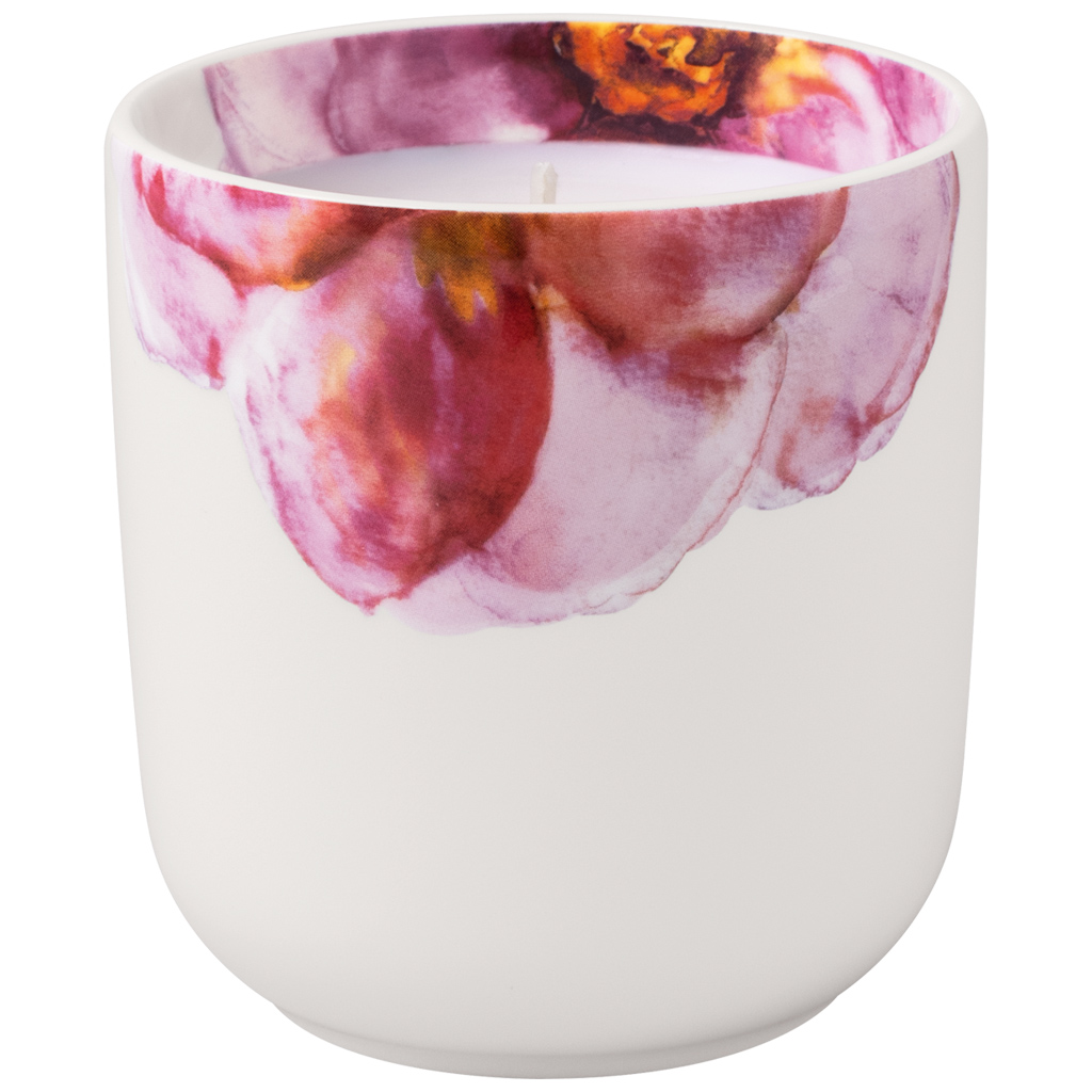 Vonná svíčka Rose Garden Home Velvet Rose 8,5 cm - Villeroy & Boch