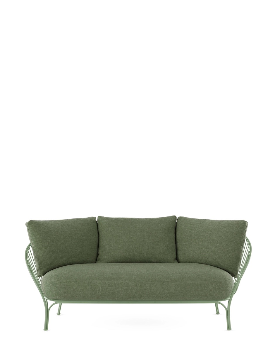 Zahradní pohovka HIRAY, více variant - Kartell Barva: zelená/zelená
