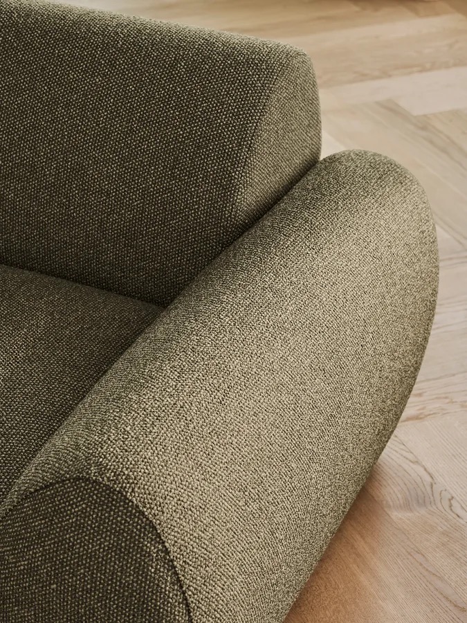 Křeslo Núvol Small Back - Přídavný modul Bolia Varianta: Nantes - Smooth weave, Sand (obrázek 8)