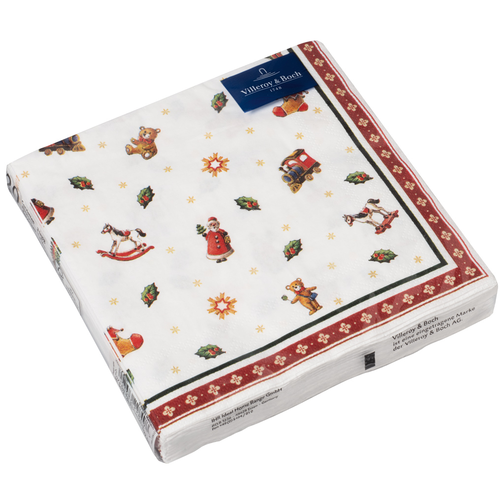 Ubrousky Winter Specials, motiv Toys, 20 ks - Villeroy & Boch