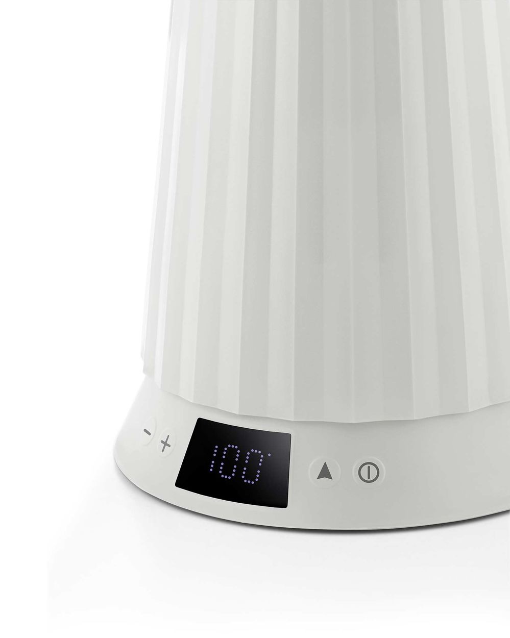 Rychlovarná konvice Plissé 1,7L s volbou teploty vody, bílá - Alessi (obrázek 4)