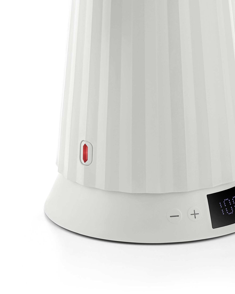 Rychlovarná konvice Plissé 1,7L s volbou teploty vody, bílá - Alessi (obrázek 5)