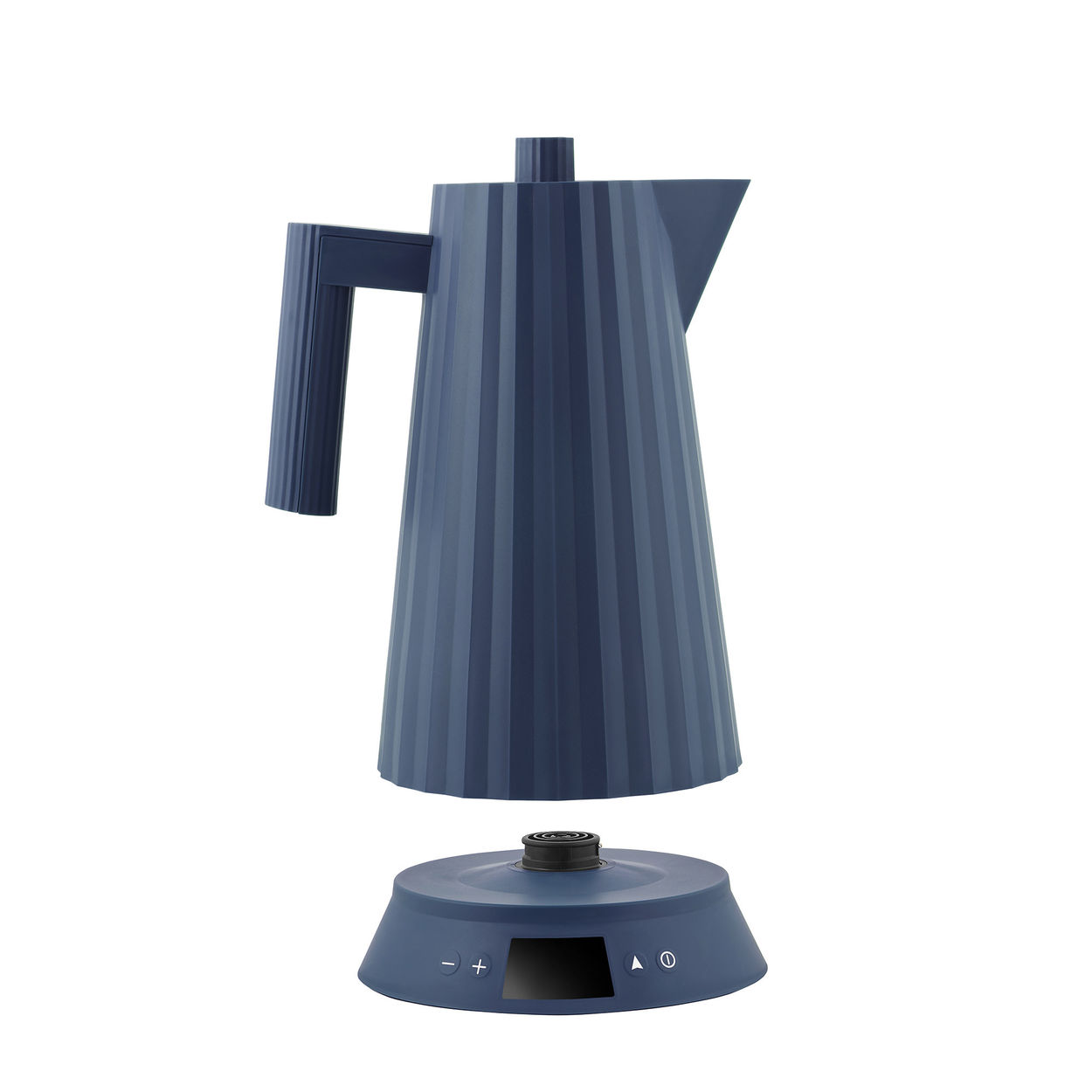 Rychlovarná konvice Plissé 1,7L s volbou teploty vody, modrá - Alessi (obrázek 3)