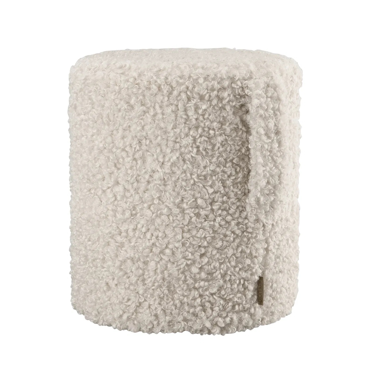 Puf, kolekce TEDDY |  V 40 cm, Ø 35 cm  - Měsíční paprsek - Blomus