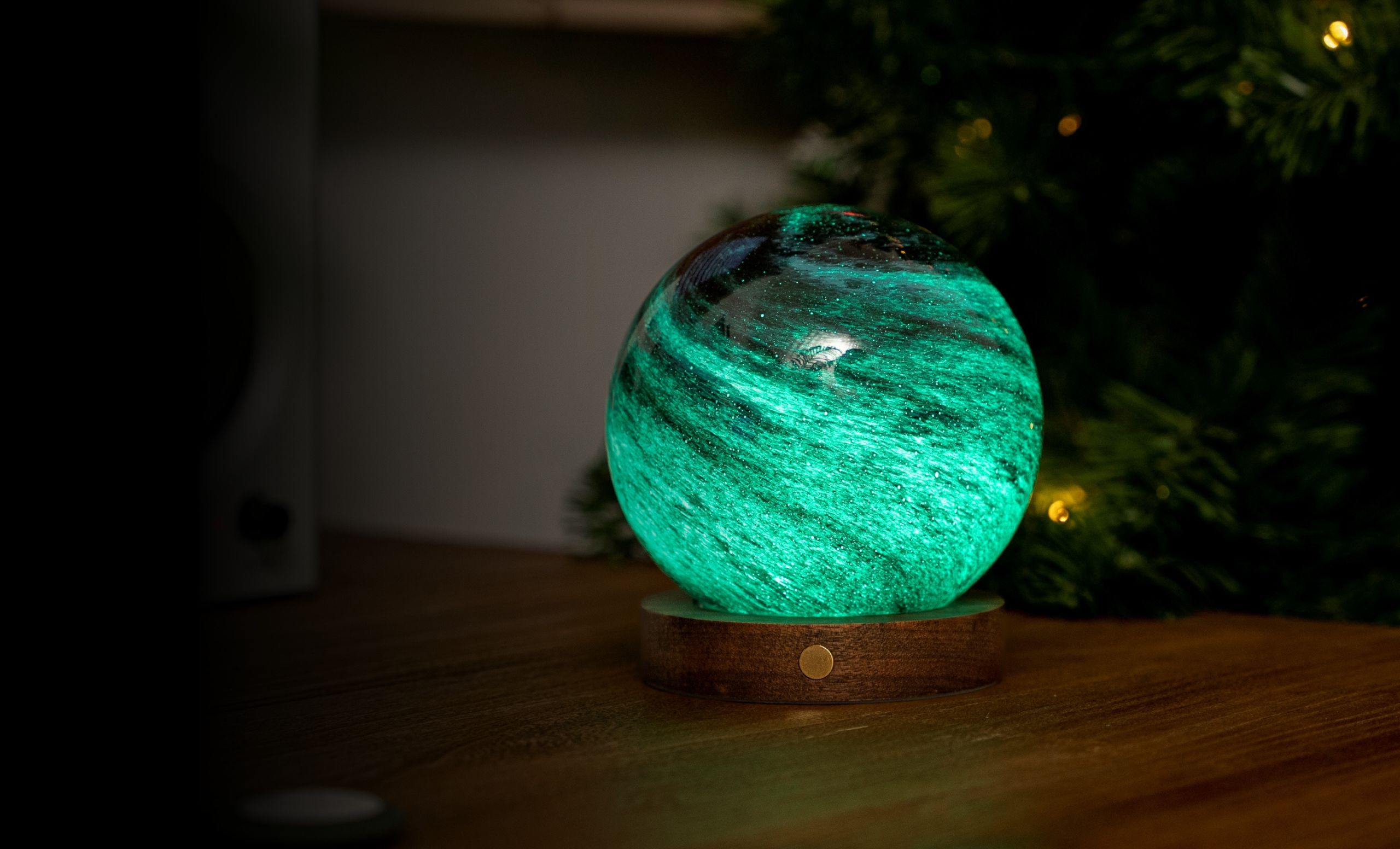 Levně Lampa AstraGlass RGB, více variant - Gingko Varianta: Stellar Ocean - velká