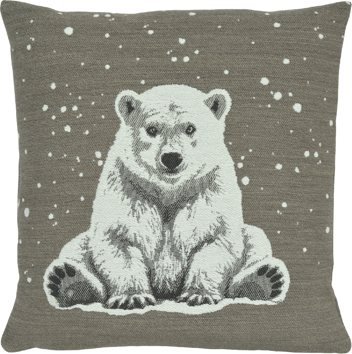 Levně Povlak na polštář Arktos, čtverec 45x45 cm, taupe - Sander