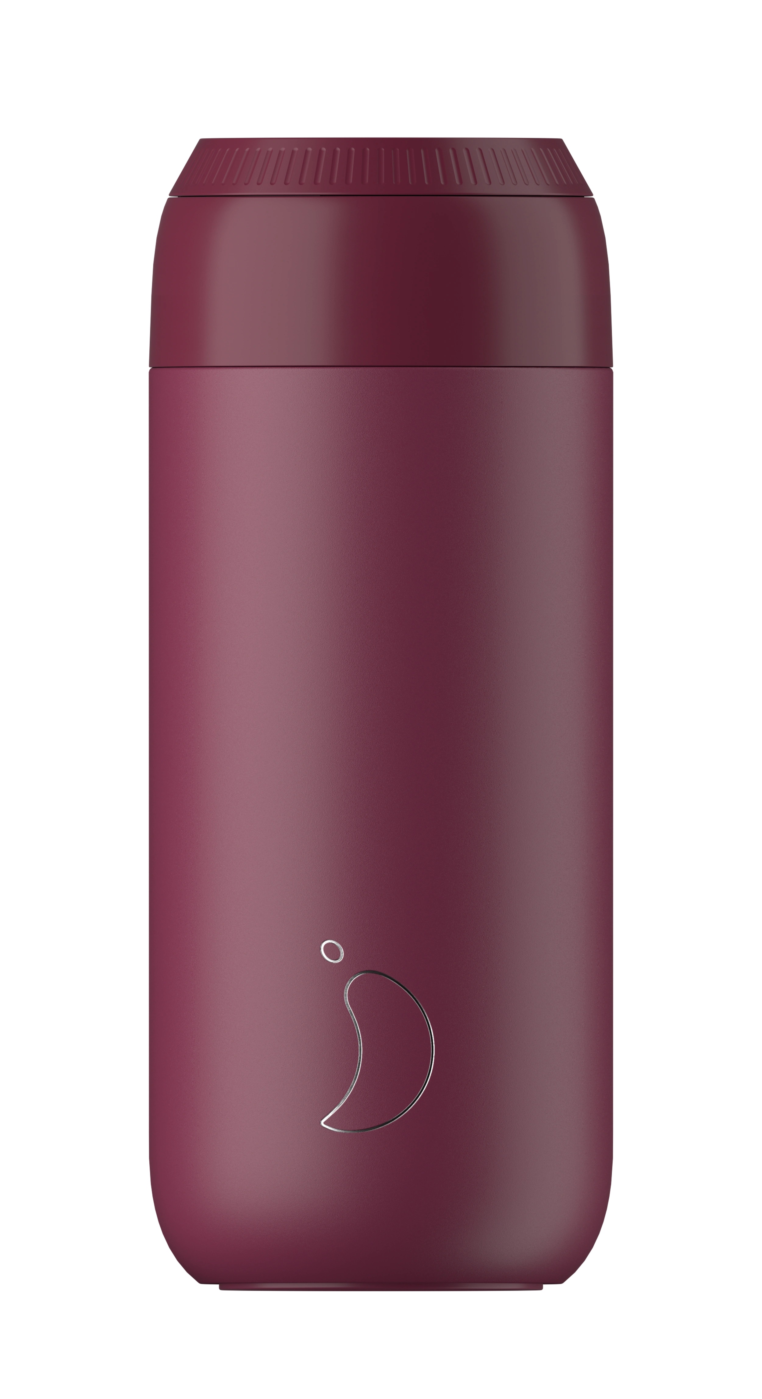 Levně Termohrnek Chilly's Bottles - vínová 500ml, edice Series 2